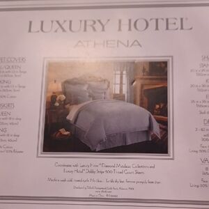 Luxury Hotel Athena Gray 2pc. Drapes 42"x84" Tie Backs Included Classic Look